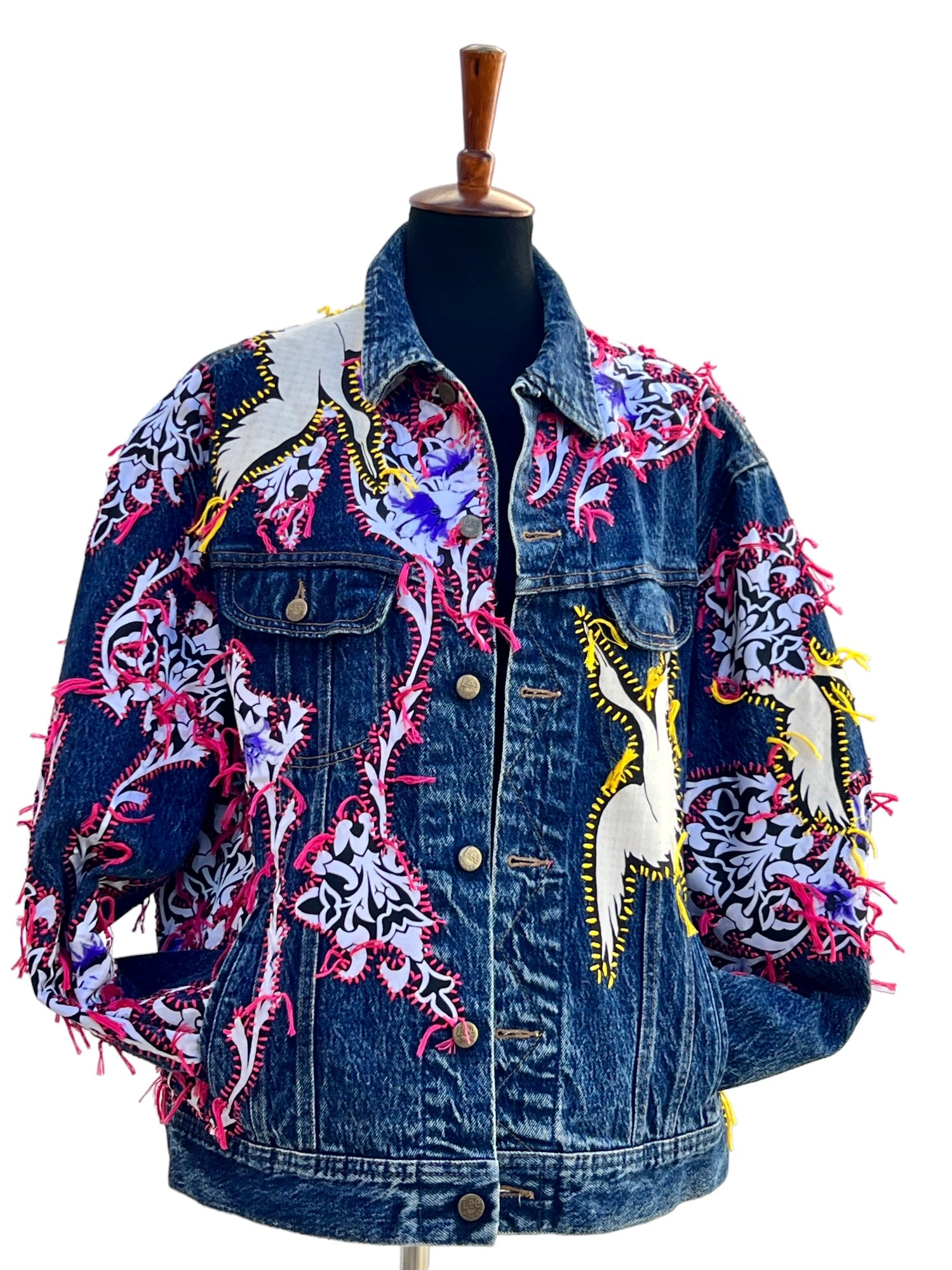 Reclaimed vintage denim jacket shop