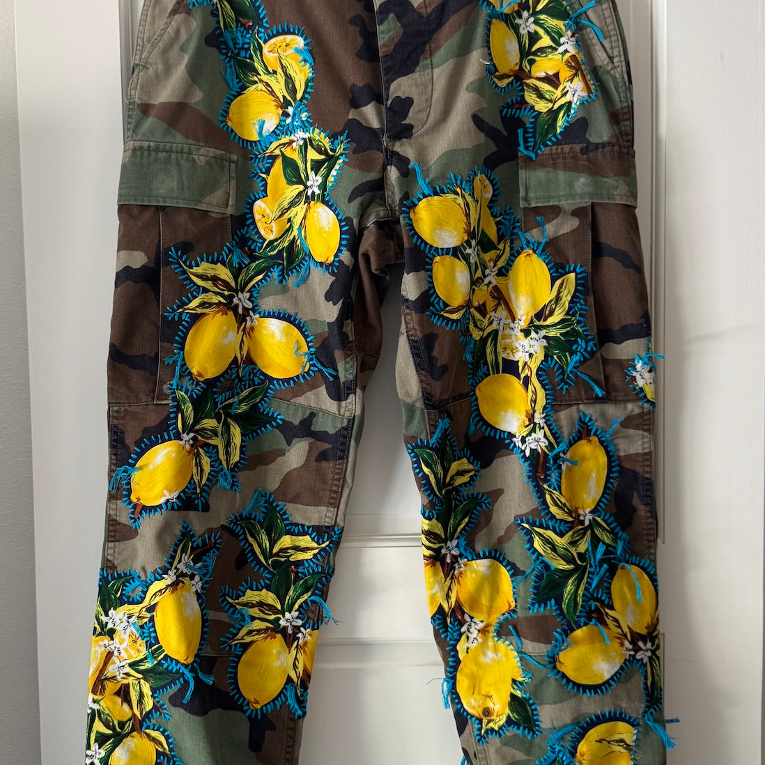 jeans_camo_gontovnik_repurposed_recycle_upcycle-reclaimed_hand-made_one-of-a-kind_vintage_hand-embroidery_lemon_1