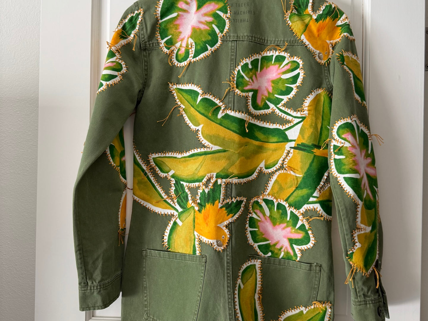 romper_green_gontovnik_repurposed_recycle_upcycle-reclaimed_hand-made_one-of-a-kind_vintage_hand-embroidery_leaves_birds