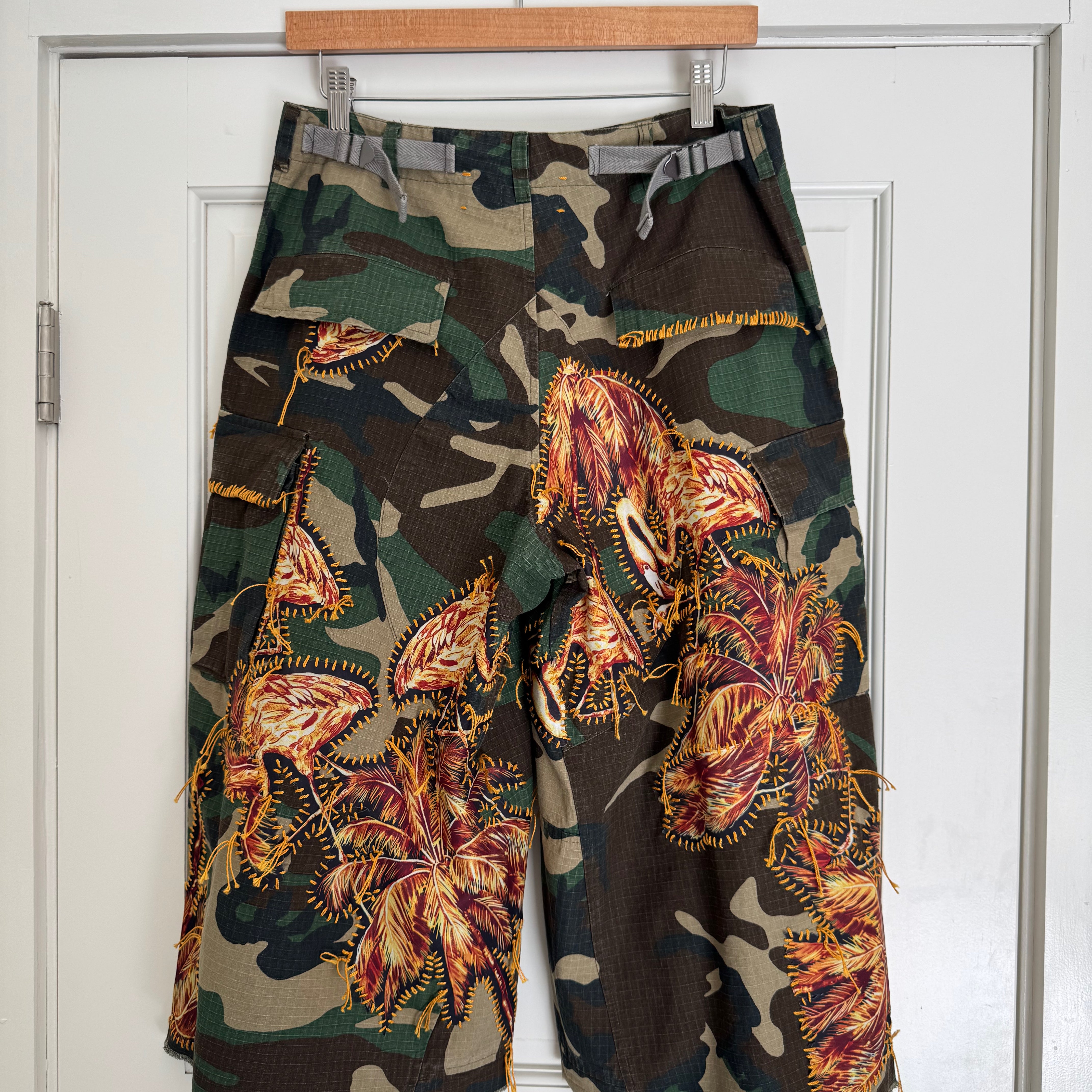 shorts-gontovnik-repurposed-recycled-upcycled-reclaimed-handmade-one of a kind-vintage-embroidered-unisex