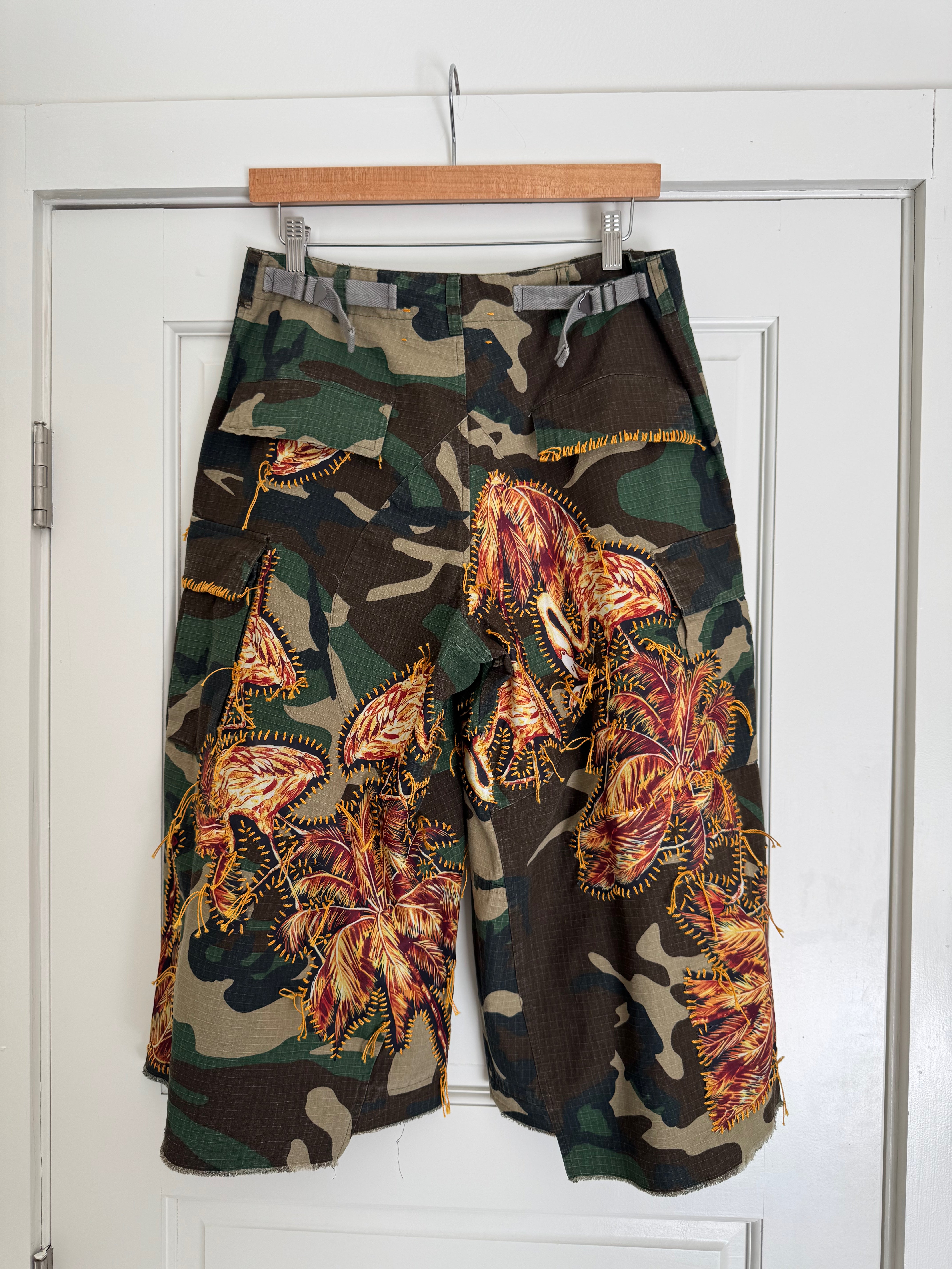 shorts-gontovnik-repurposed-recycled-upcycled-reclaimed-handmade-one of a kind-vintage-embroidered-unisex