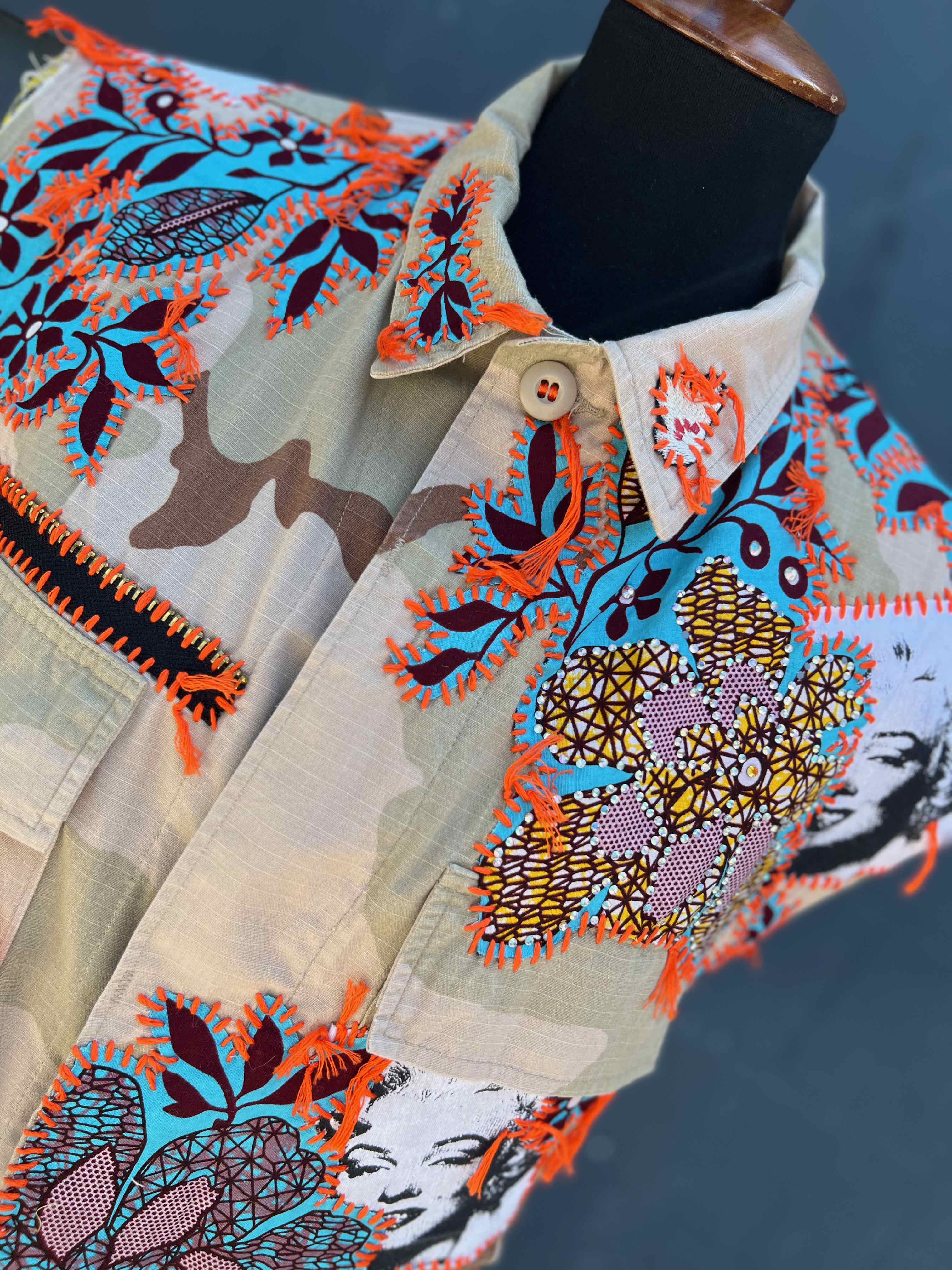 Monroe Unisex Camo Vest