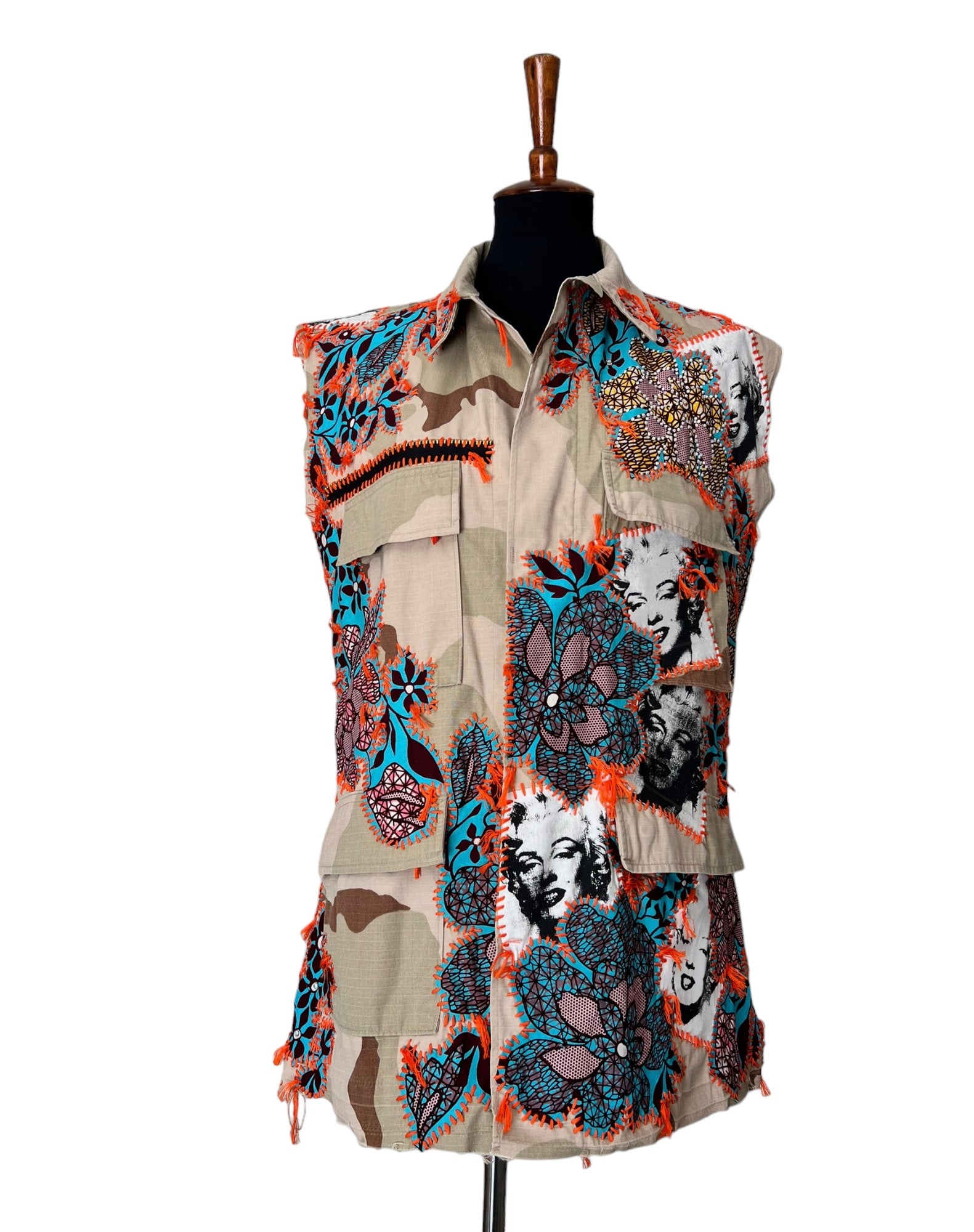 Monroe Unisex Camo Vest