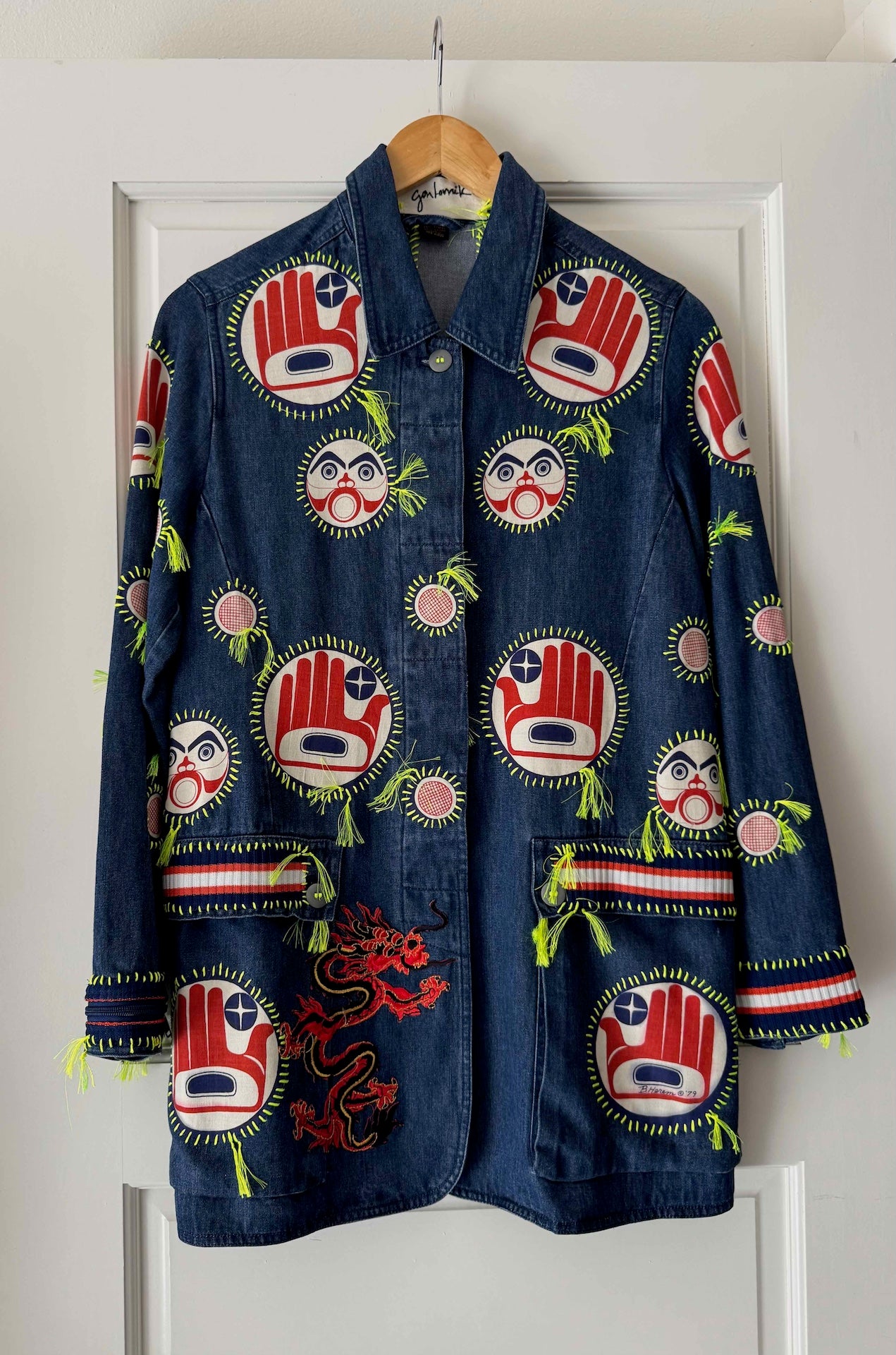 vintage-levis-denim-jacket-denim-gontovnik-repurposed-recycled-upcycled-reclaimed-hand made-one of a kind piece-embroidered