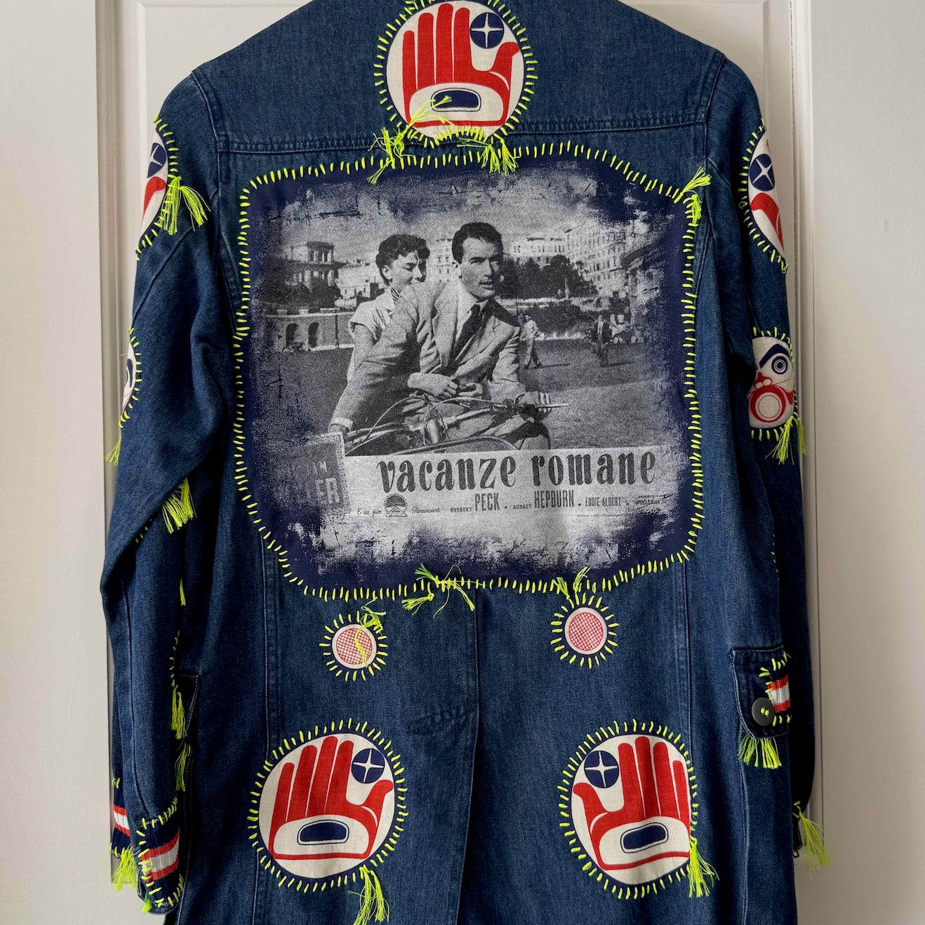 vintage-denim-jacket-gontovnik-repurposed-recycled-upcycled-reclaimed-hand made-one of a kind piece-embroidered