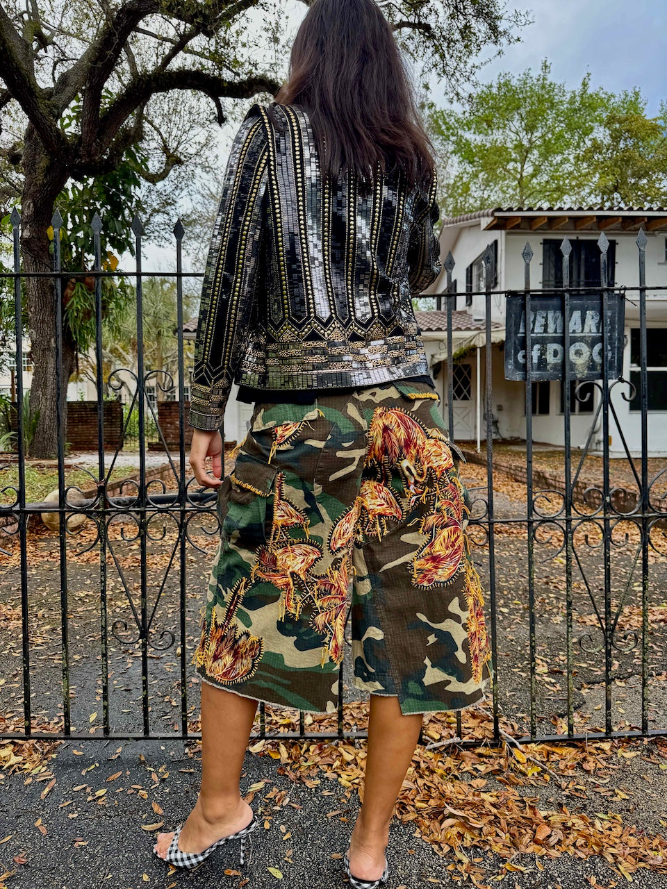 shorts-gontovnik-repurposed-recycled-upcycled-reclaimed-handmade-one of a kind-vintage-embroidered-unisex