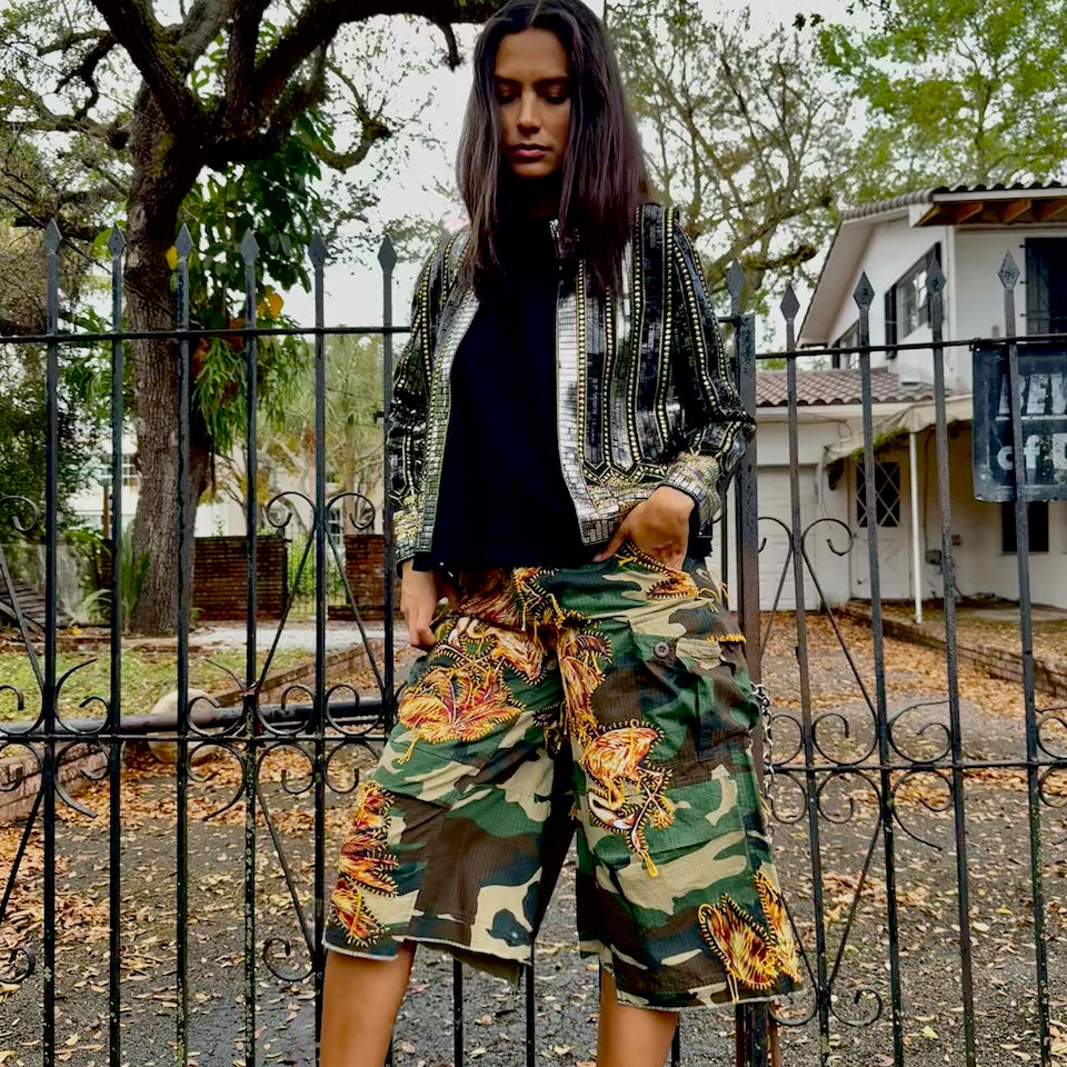 shorts-gontovnik-repurposed-recycled-upcycled-reclaimed-handmade-one of a kind-vintage-embroidered-unisex