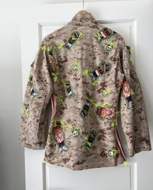 Snobiety Unisex Camo Jacket