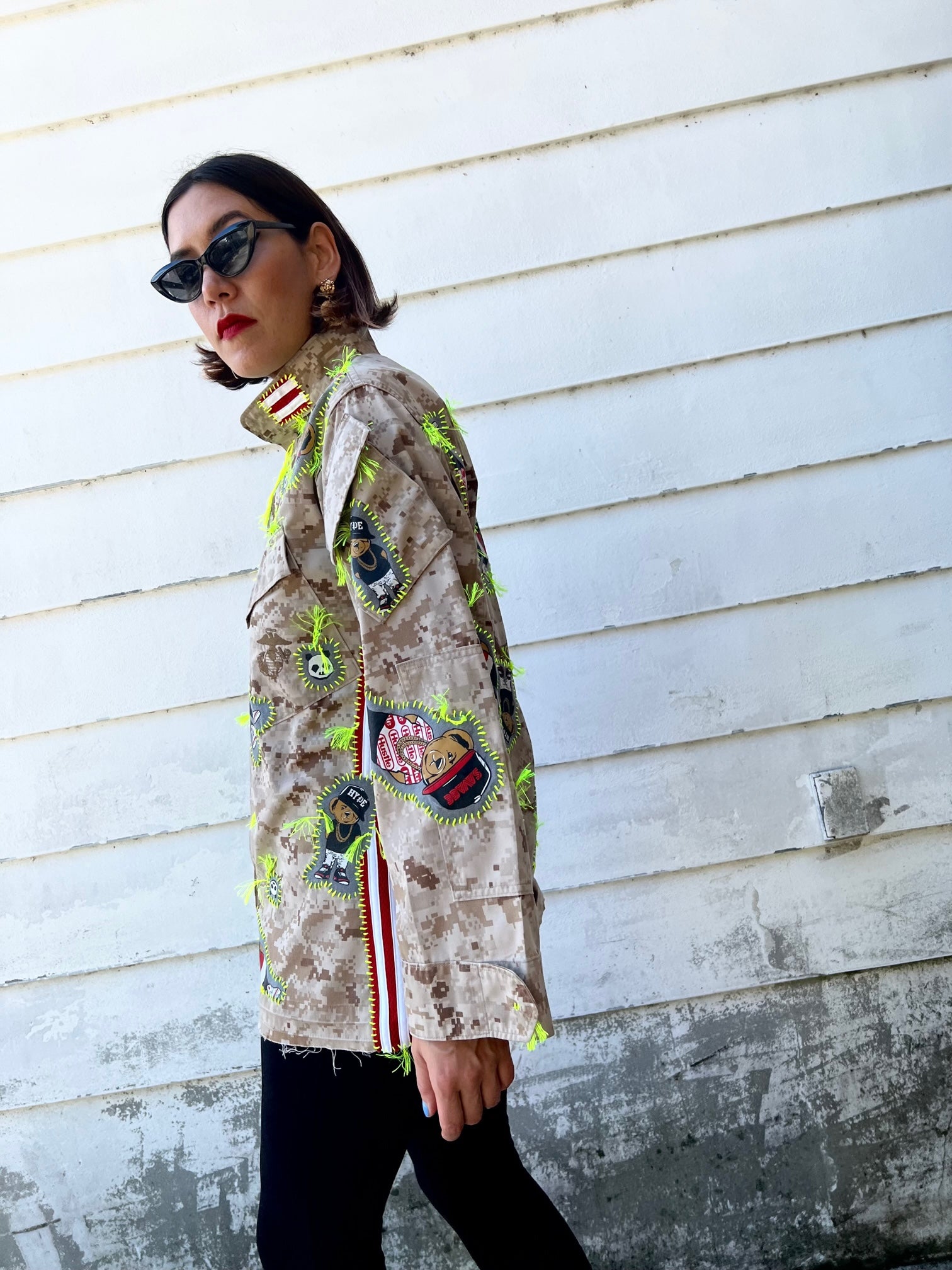 Snobiety Unisex Camo Jacket