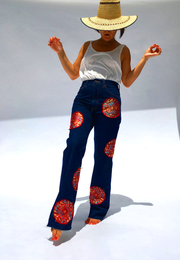 Chinese Circles Jeans