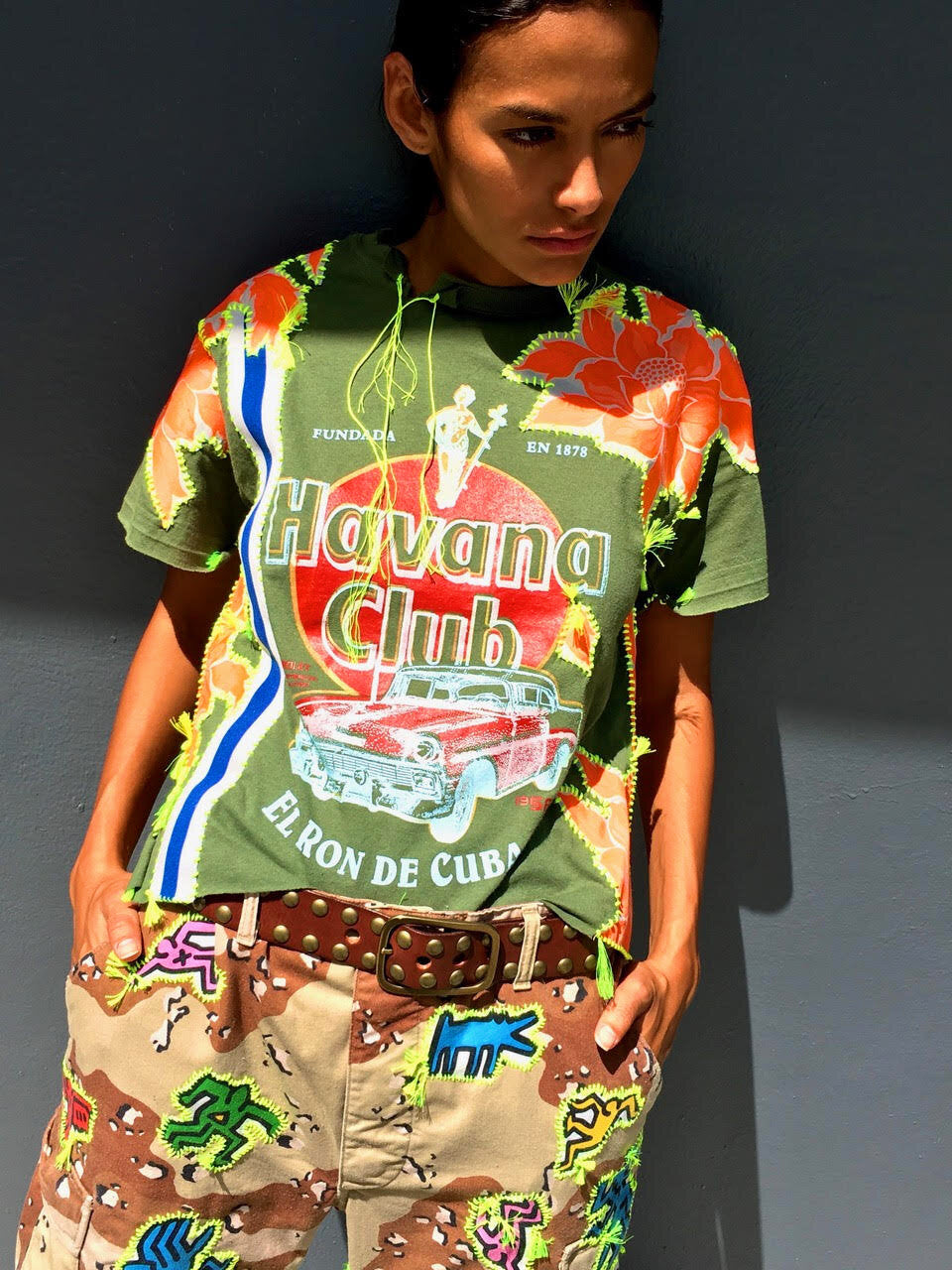 Cuba Libre Cropped T-shirt