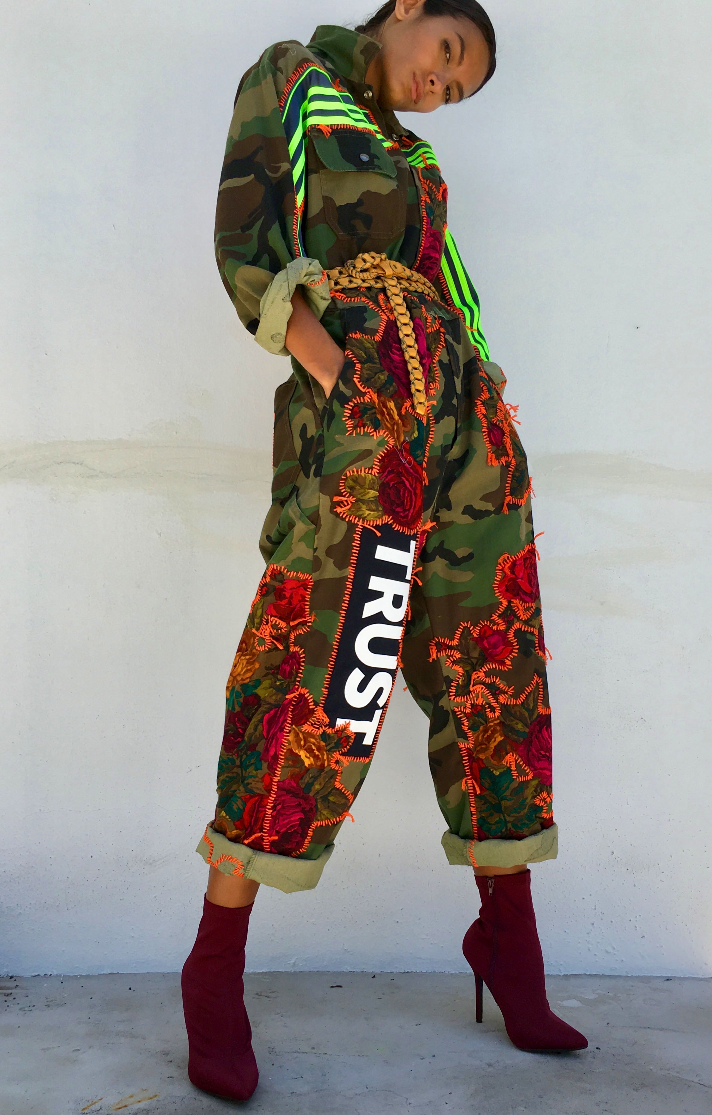 Trust Camo Jumpsuit
