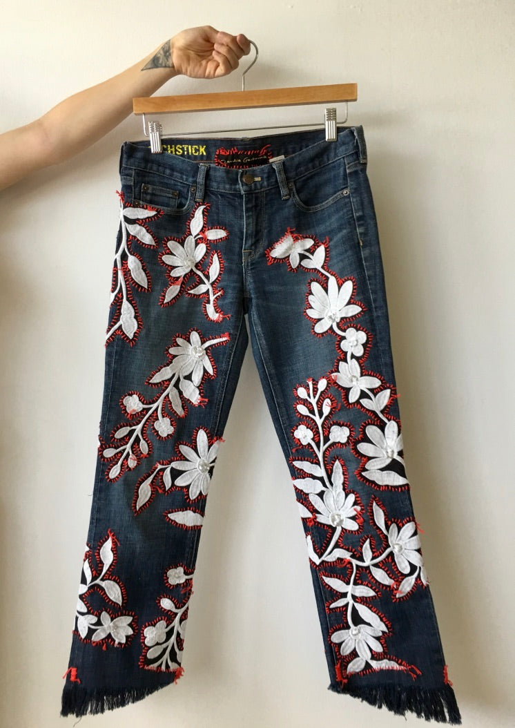 Ying Yang Vines Jeans