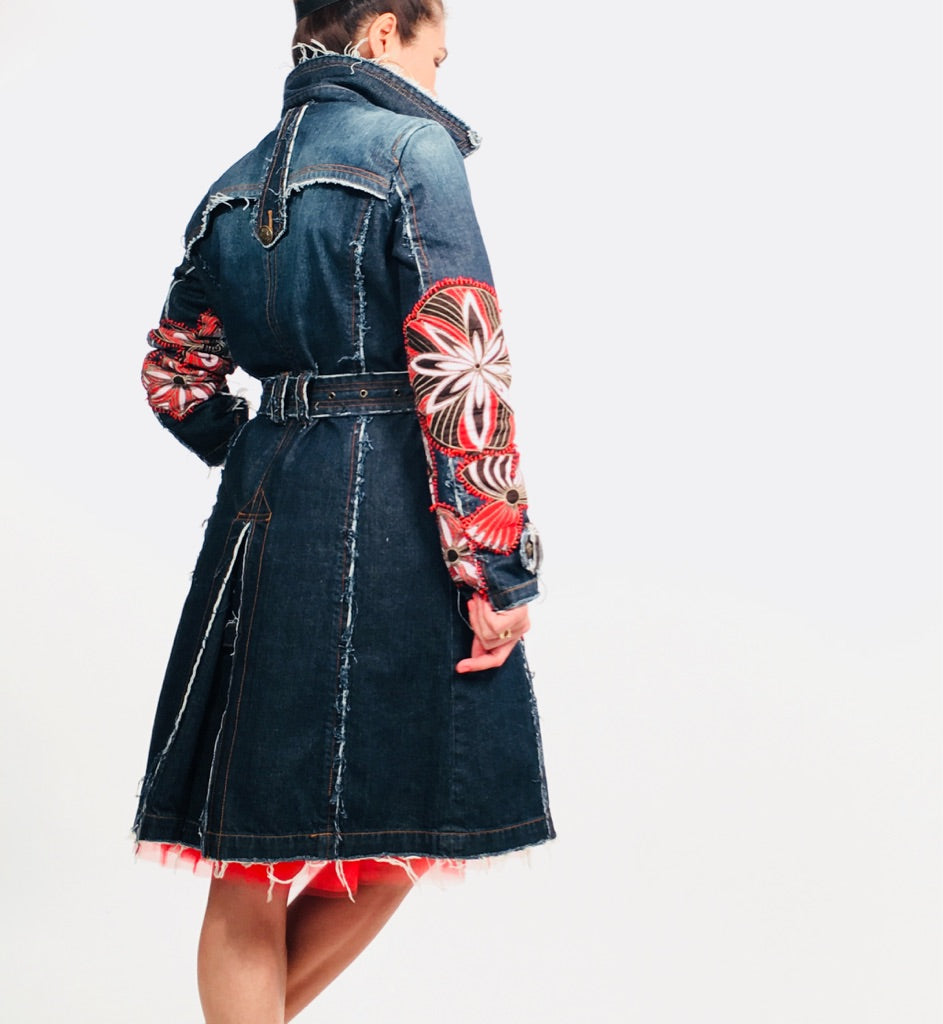 Know Your Rights Denim Coat