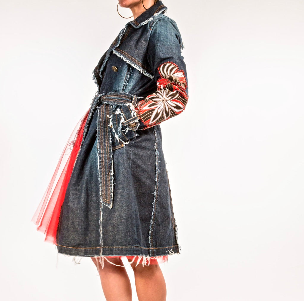 Know Your Rights Denim Coat