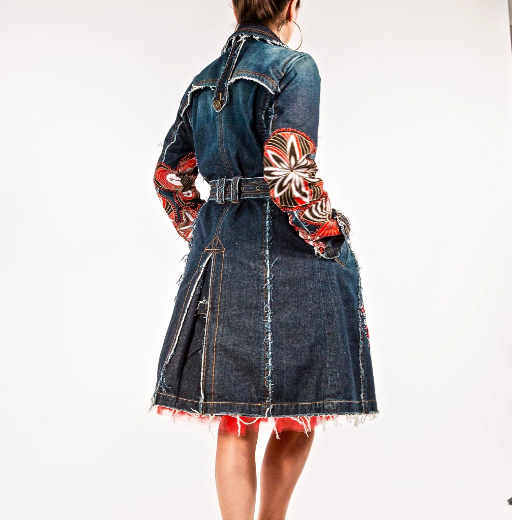Know Your Rights Denim Coat