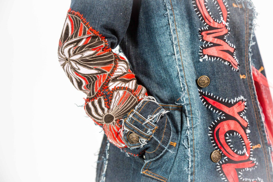 Know Your Rights Denim Coat