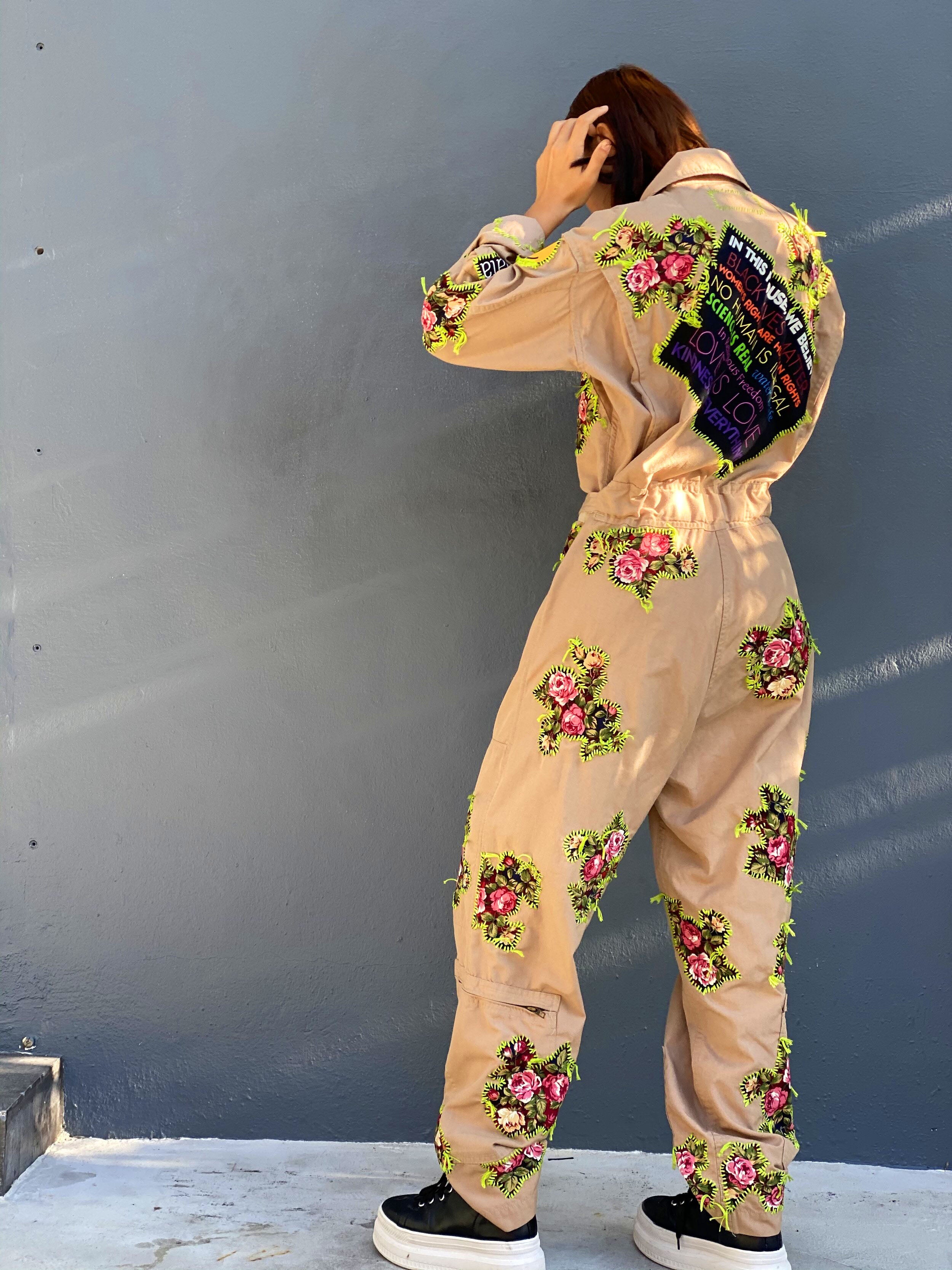Love Is Love Khaki Jumpsuit