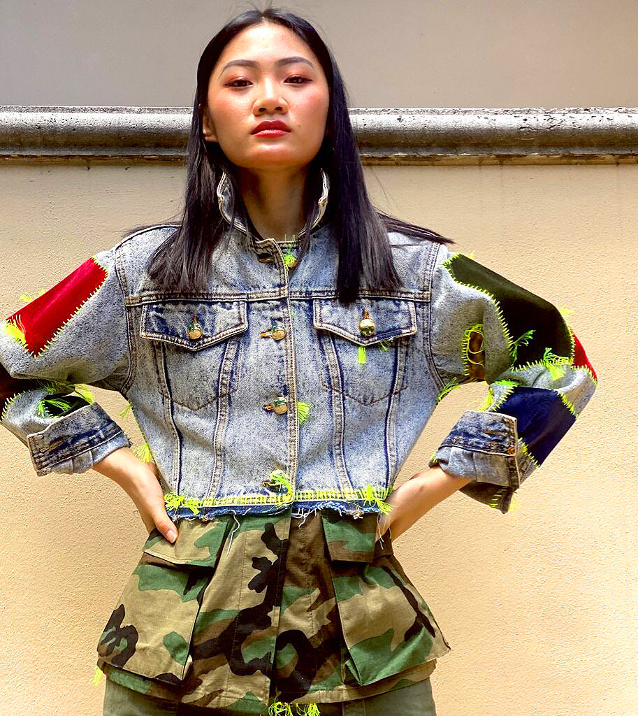 Mixed Media Jacket