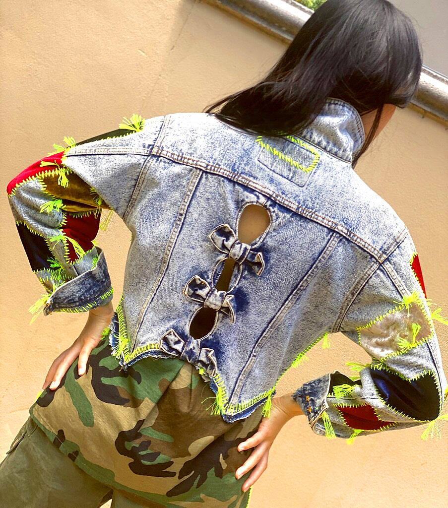 Mixed Media Jacket