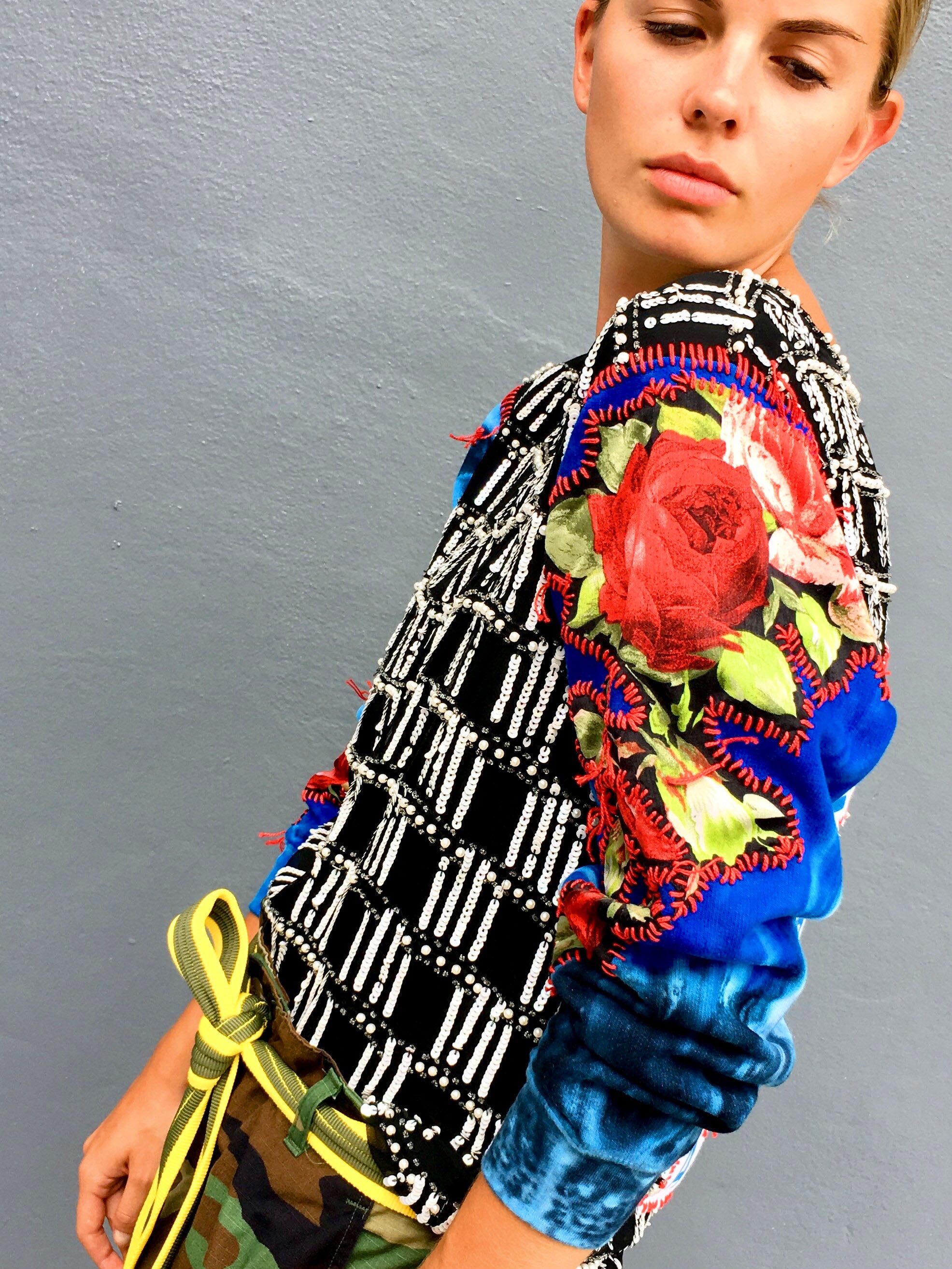 We Are One Beaded Top