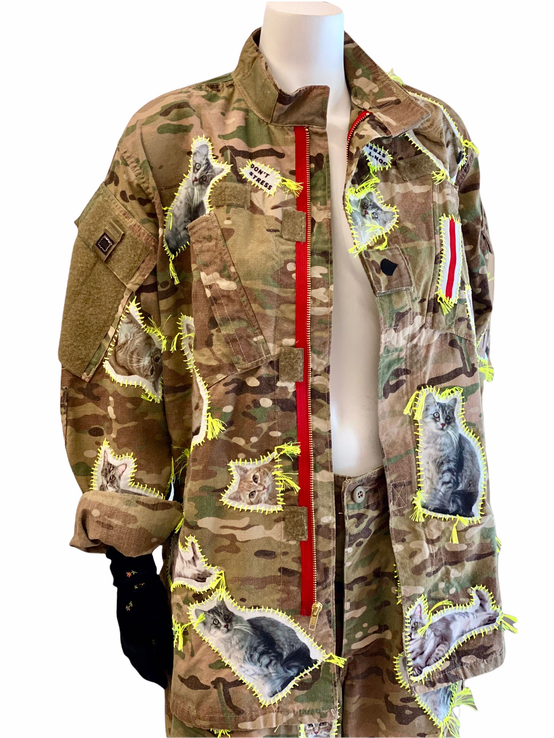 Zero Stress Unisex Camo Jacket