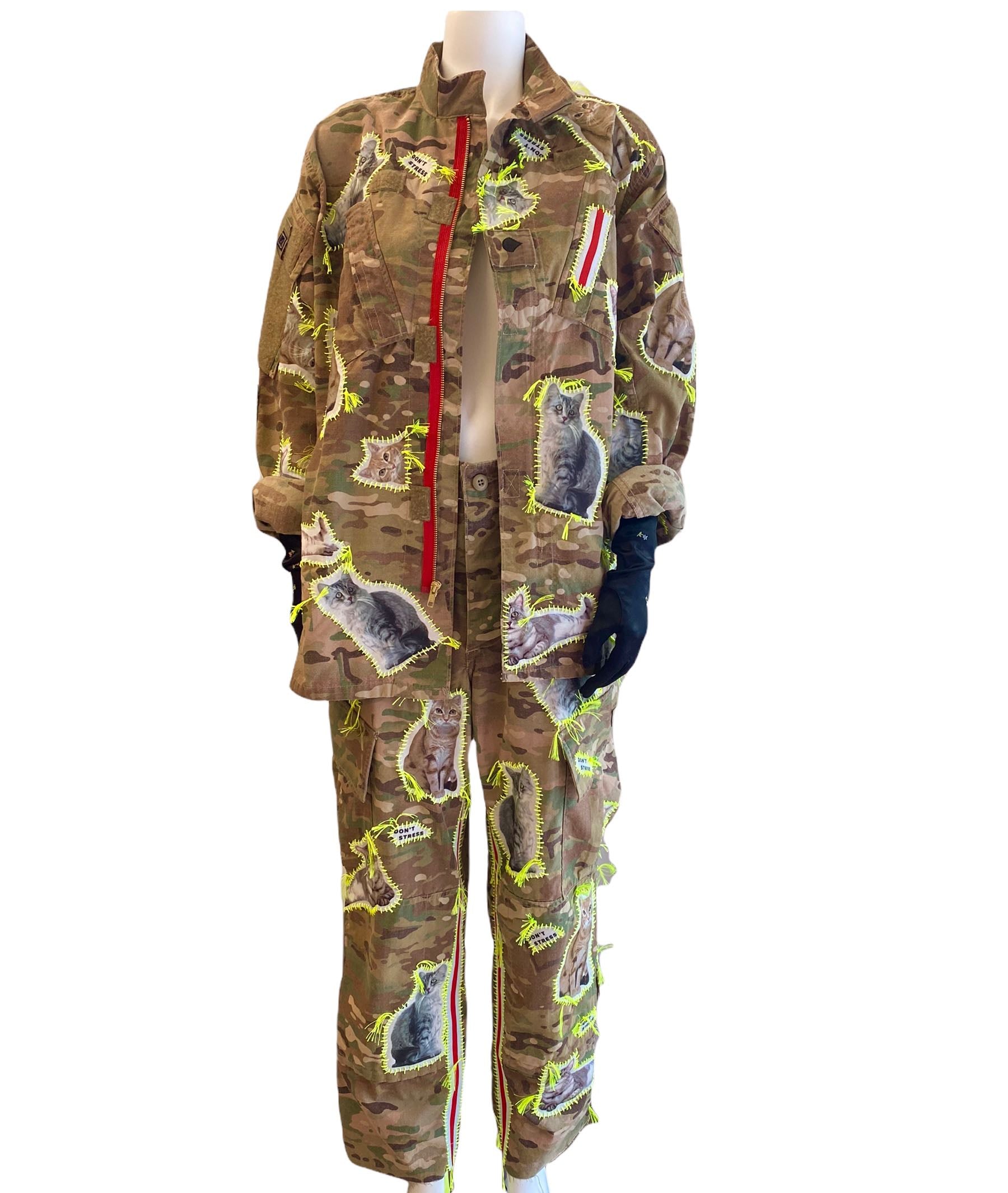 Zero Stress Unisex Camo Jacket