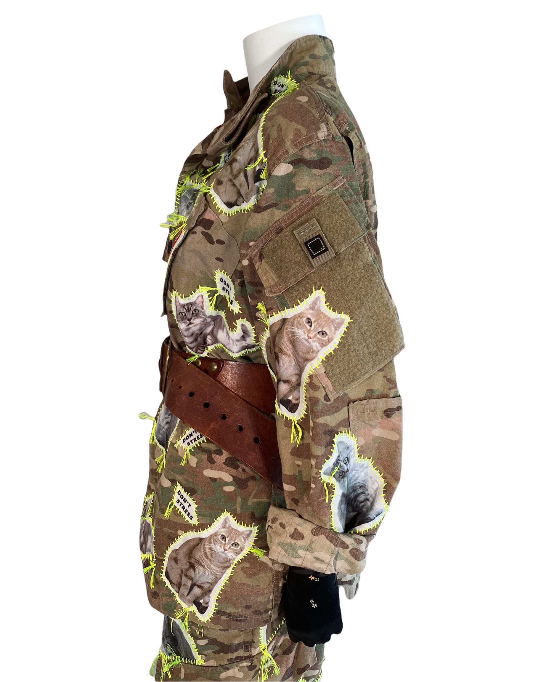 Zero Stress Unisex Camo Jacket