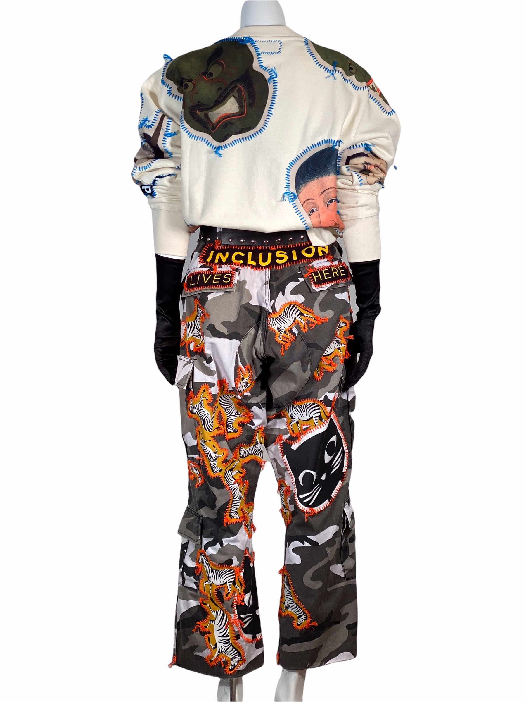Inclusion Lives Here Unisex Camo Pants
