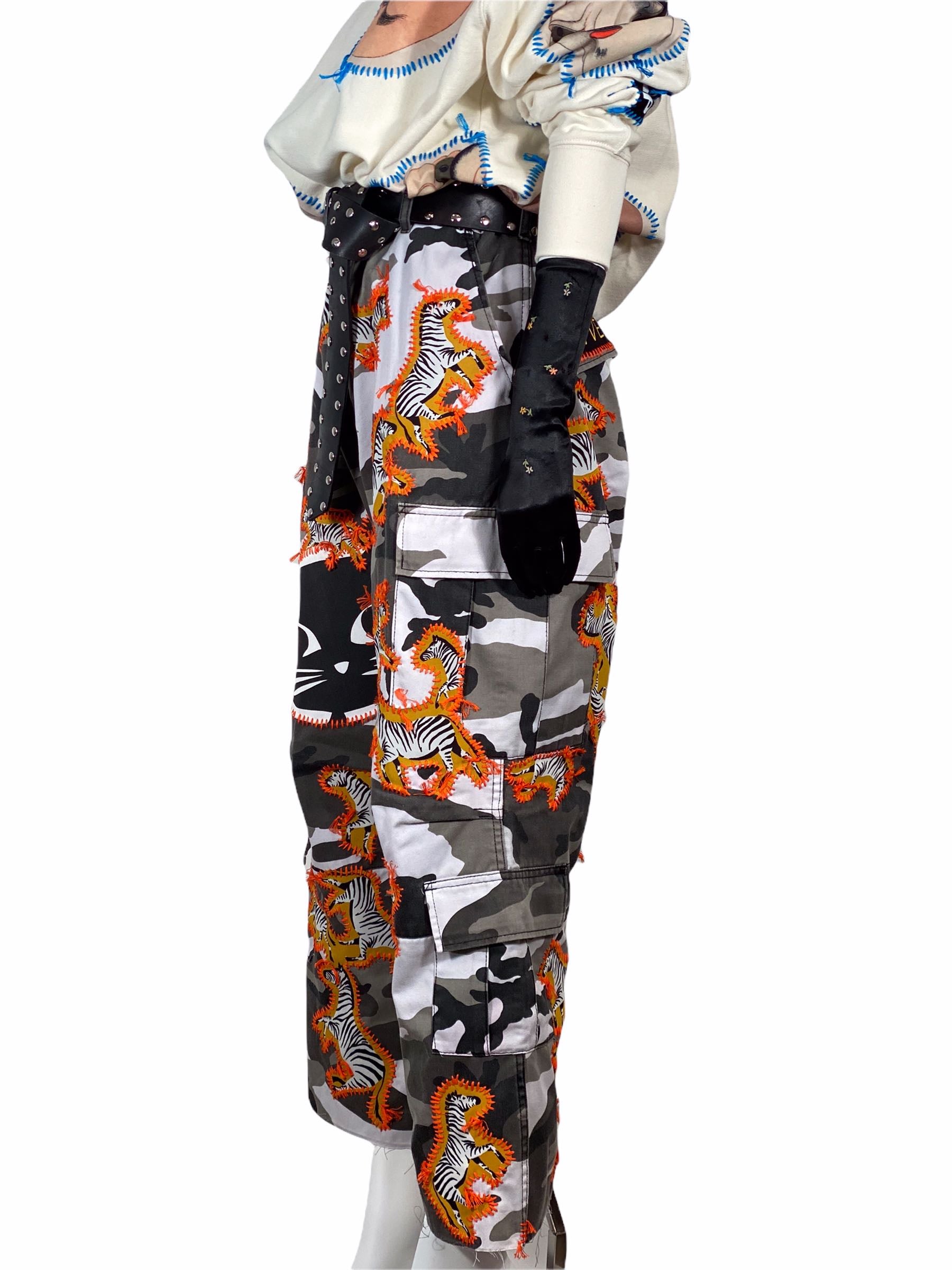 Inclusion Lives Here Unisex Camo Pants