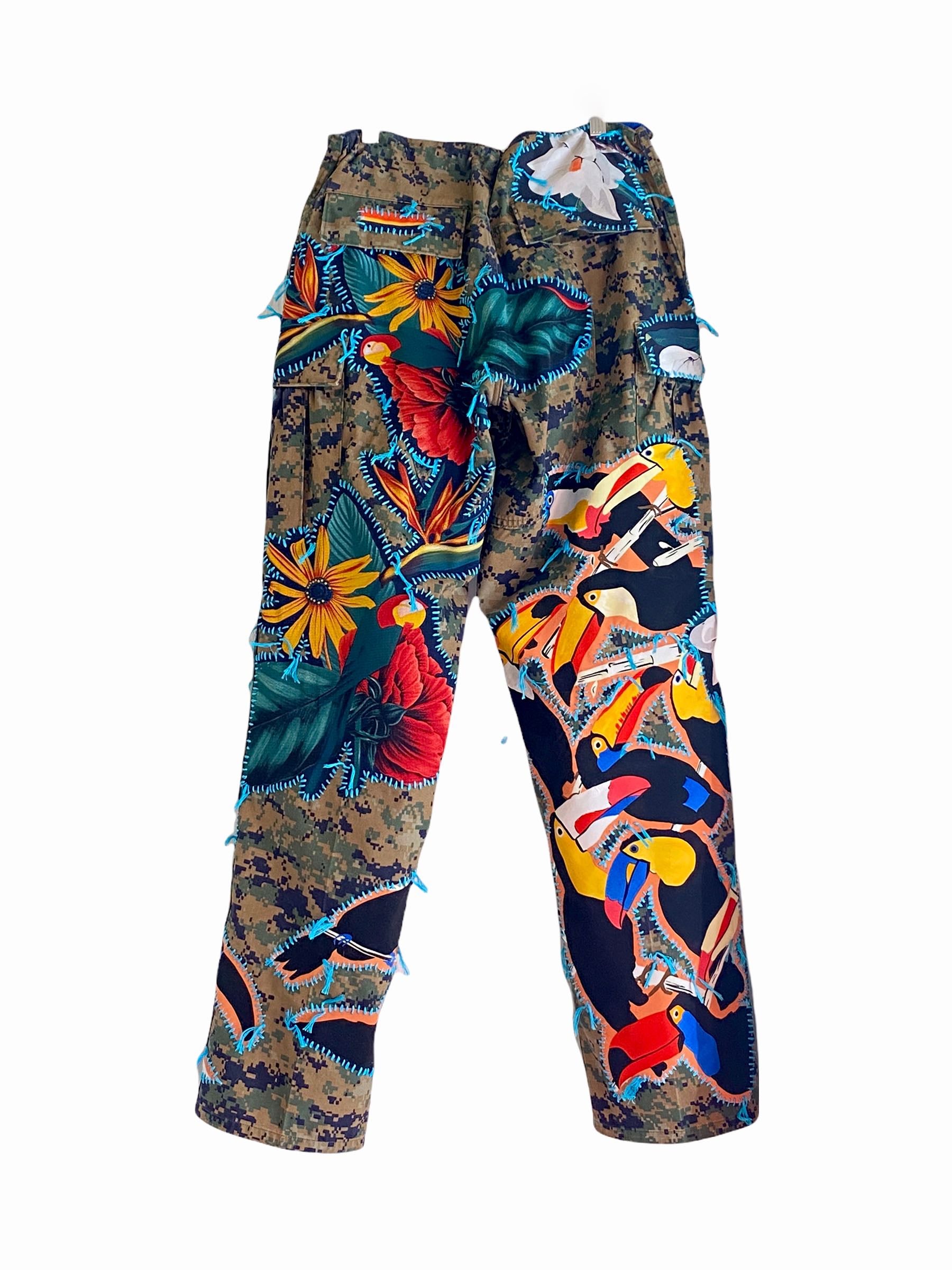 Jungle Party Unisex Camo Pants