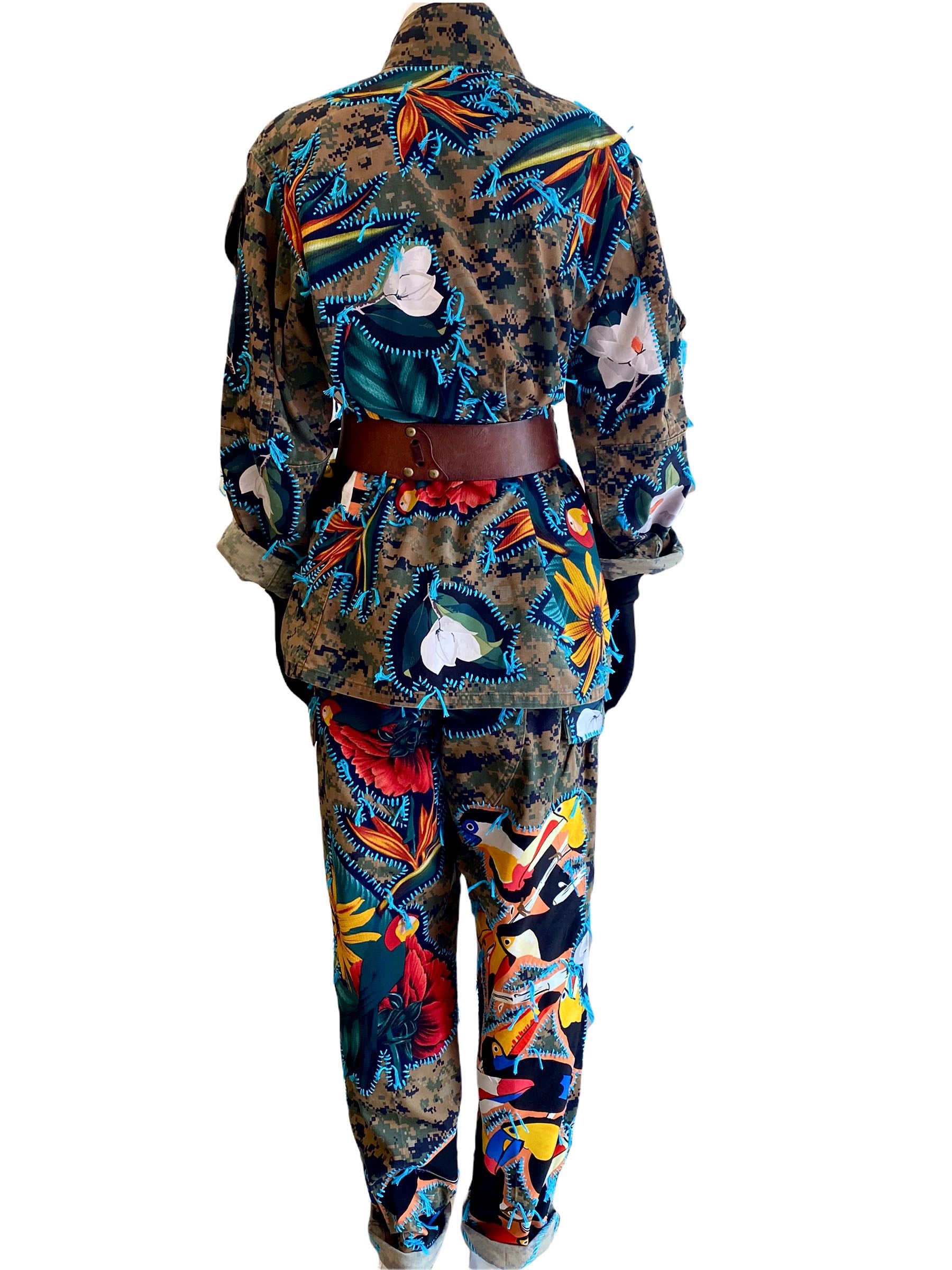 Jungle Party Unisex Camo Pants