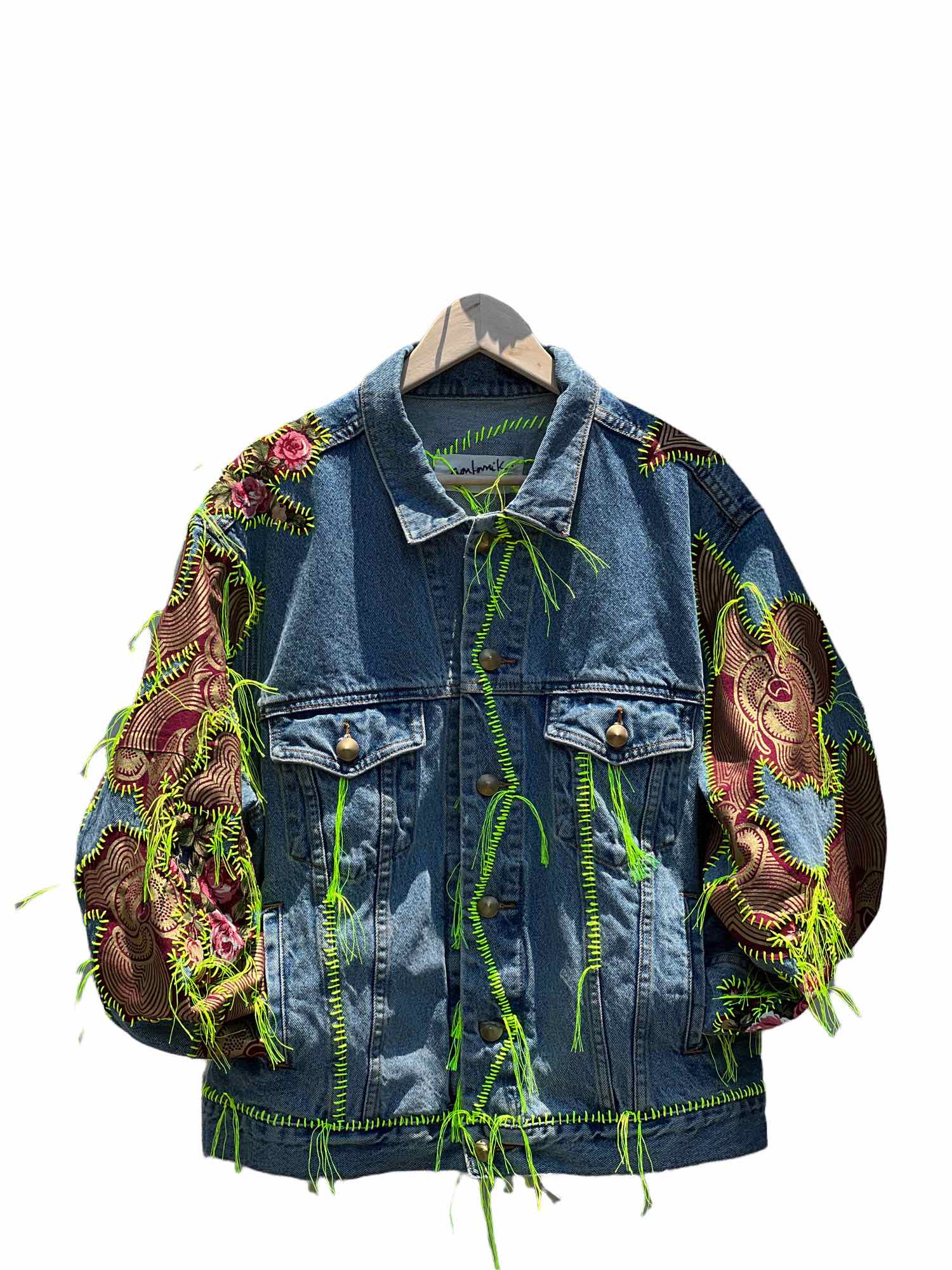 Golden Africa Unisex Denim Jacket