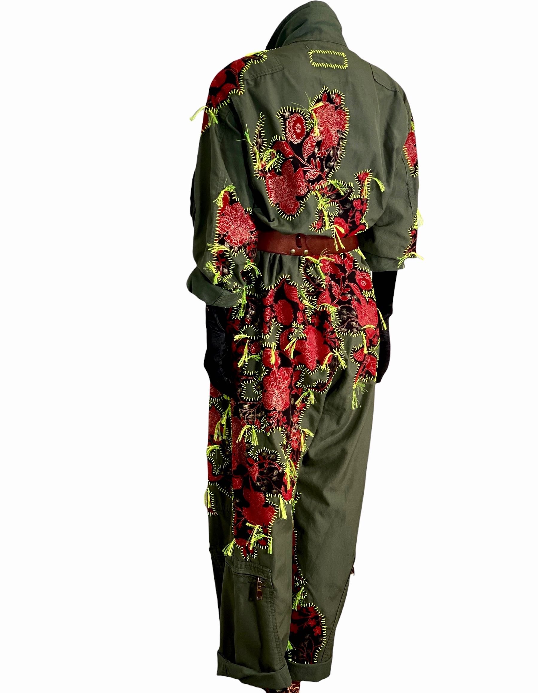 Red, Red Love Unisex Jumpsuit