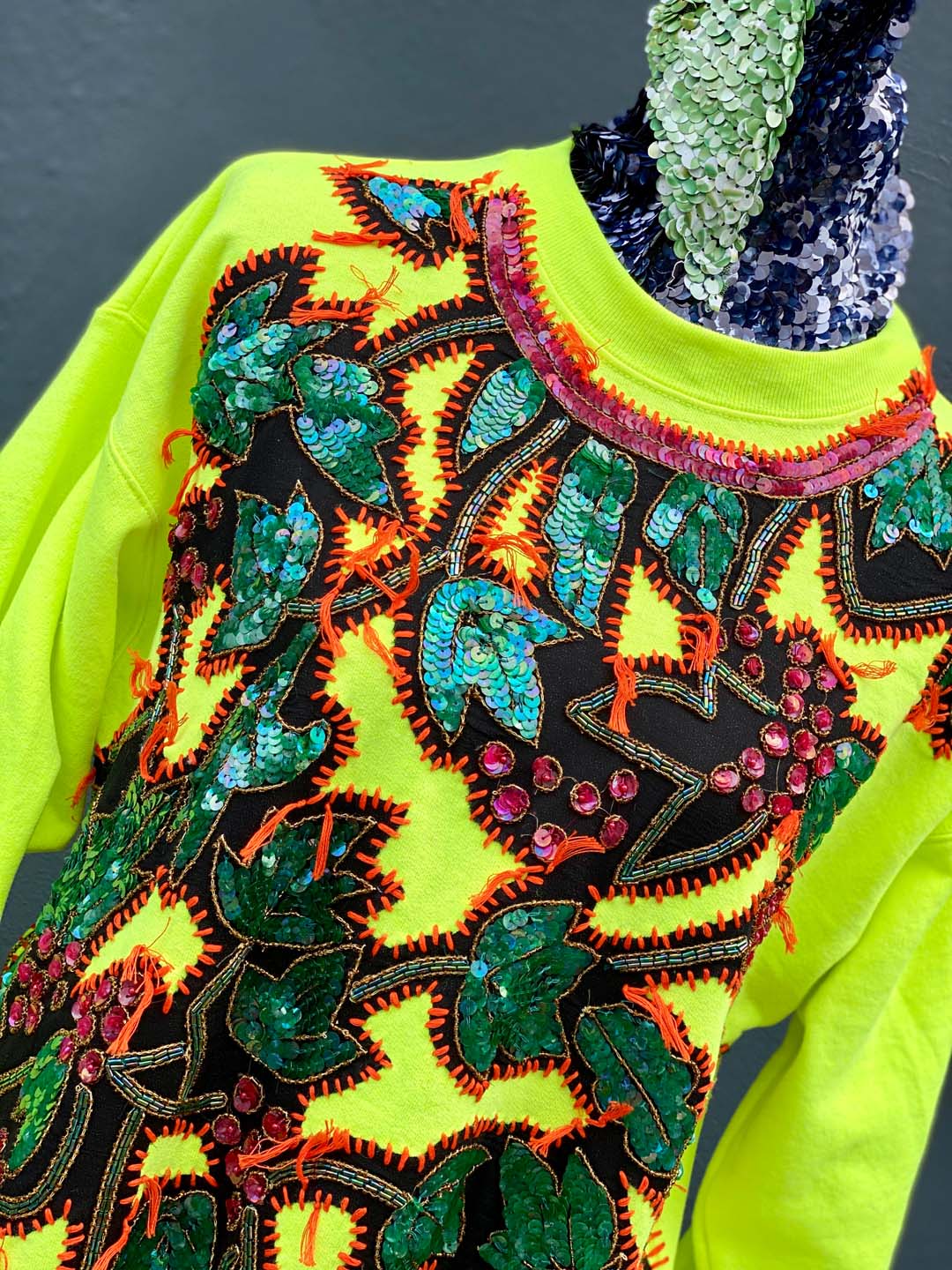 Be Inspired Neon Unisex Sweatshirt
