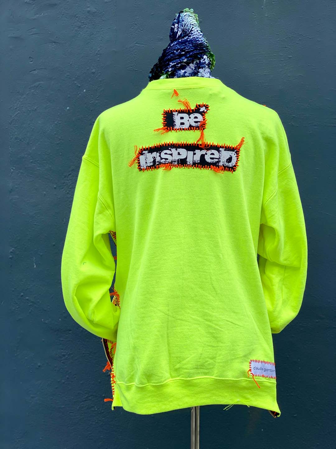 Be Inspired Neon Unisex Sweatshirt