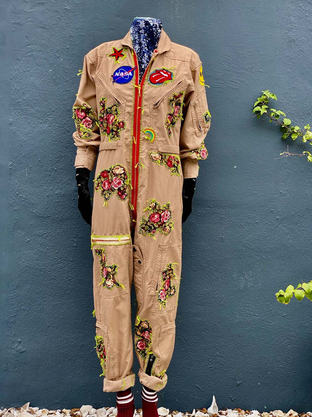 Love Is Love Khaki Jumpsuit