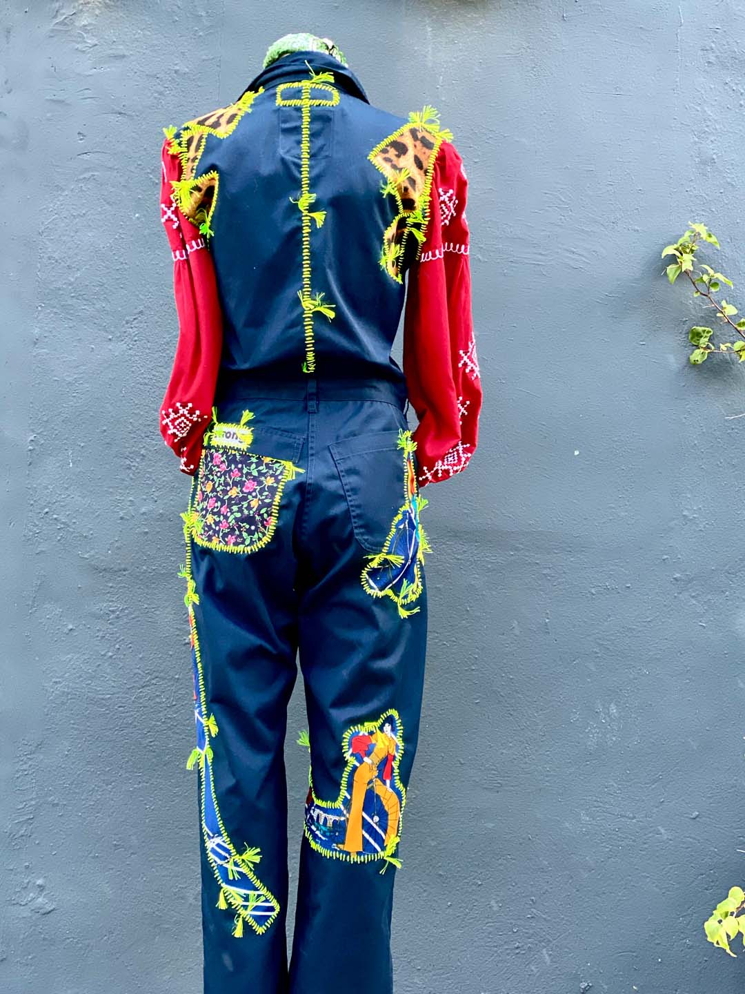 Vintage Biking Jumpsuit
