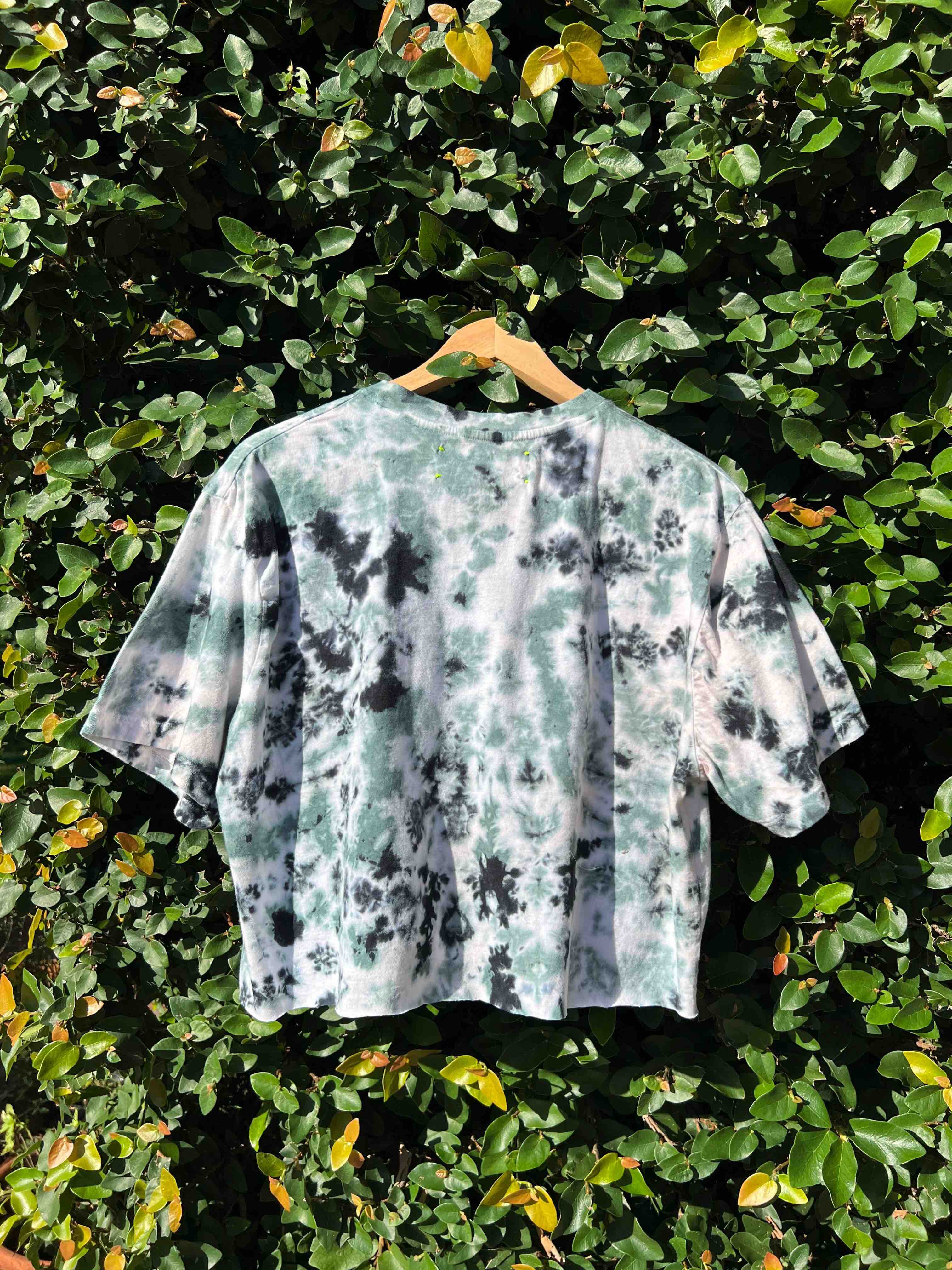Peace Tie Dye Cropped Tee