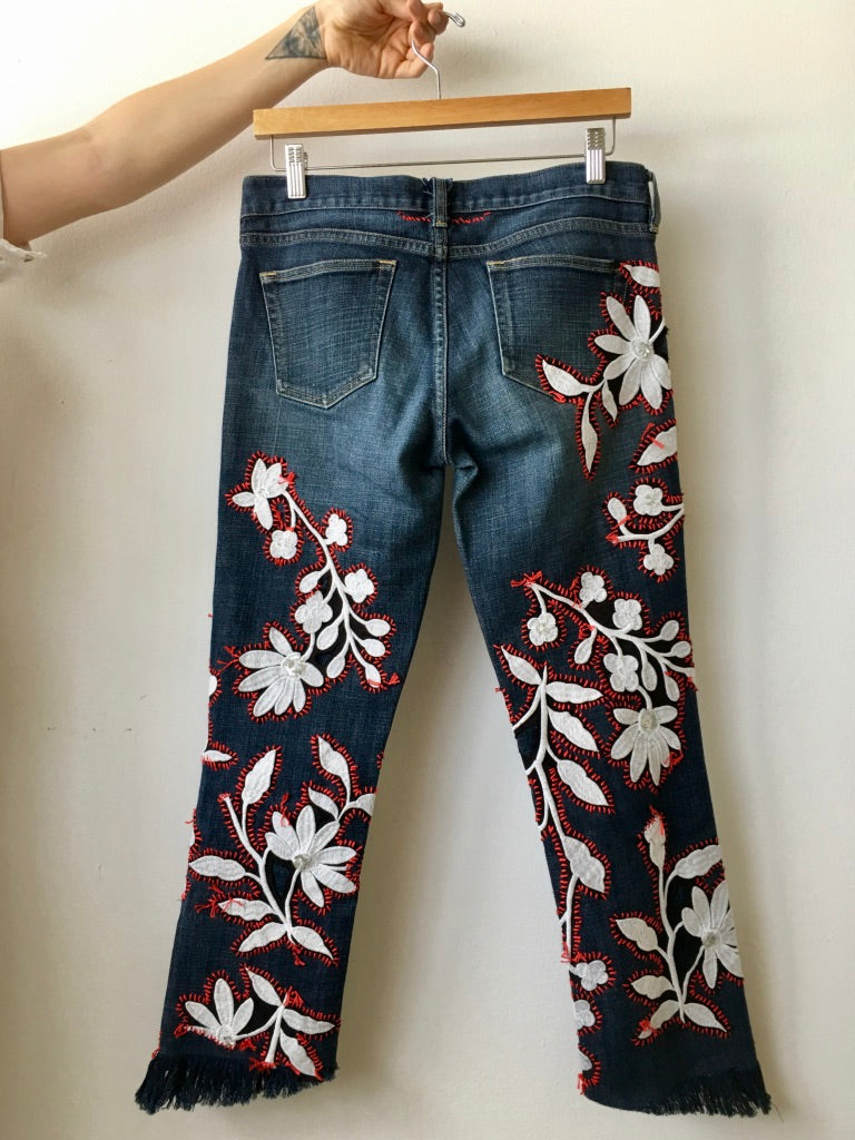 Ying Yang Vines Jeans